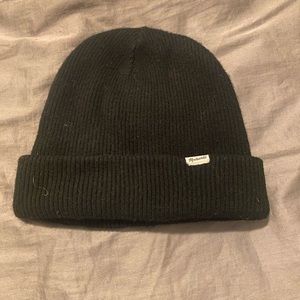 Madewell black wool beanie, small
